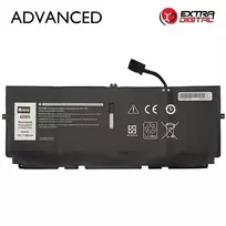 Extra Digital Advanced NB442195 nešiojamo kompiuterio baterija Dell 722KK (XPS 13 9300/9310), 6000mAh, 46Wh, 7,6V, ličio polimerų