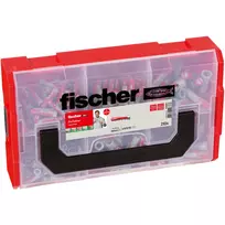 Fischer 536161 Sraigtinis inkaras / Sieninis kaištis DUOPOWER 6 x 30 mm, 210 vnt.