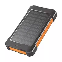 LogiLink PA0321 Saulės energijos powerbank 6000 mAh su USB-C, IP65, juodos spalvos