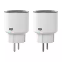 SONOFF S60TPF WiFi išmanusis lizdas (2 vnt.) su energijos stebėjimu ir balso valdymu | ITwork.lt