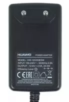 Huawei HW-120200E5W AC/DC maitinimo adapteris – 12V 2A (24W) vidaus maršrutizatoriaus maitinimo šaltinis, 90-264V įėjimas, juodos spalvos