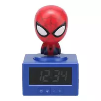 Paladone Spider-Man Icon žadintuvas – skaitmeninis LED, raudonas/juodas