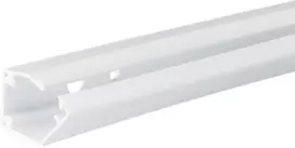 Hager tehalit.LFR lankstus PVC kabelių kanalas 12x7mm, baltas, 25m ritinys (LFR0701209016A)