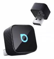 OTTOCAST Mini Cube T3 belaidis CarPlay ir Android Auto adapteris, Bluetooth 5.0, Wi-Fi 5, USB-C, juodas