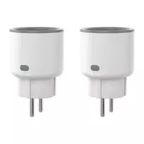 SONOFF S60ZBTPF Zigbee 3.0 Smart Plug (2 vnt.) Type F, nuotolinis valdymas, planavimas, balso valdymas | ITwork.lt