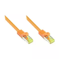 GoodConnections Cat.7 S/FTP RJ45 Patch Cable su Snagless Boot (RNS®), 600MHz, LSZH, Oranžinė, 15m