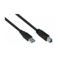 GoodConnections Alcasa UK30P-AB-050S USB 3.2 Gen 1 laidas, USB-A į USB-B, 5m, juodas