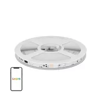 Lepro S1 5m Wi-Fi Bluetooth RGBIC LED juosta – 150 LED, 16 mln. spalvų, valdymas programėle ir balsu