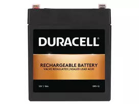 Duracell DR5-12 12V 5Ah VRLA Įkraunama Baterija – Sandarus Švino Rūgšties AGM, Nereikalaujantis Priežiūros