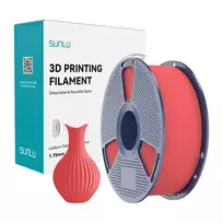 SUNLU PLA Classic Cherry Red 1.75 mm 1 kg 3D spausdintuvo filamentas