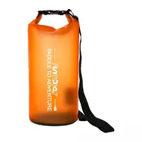 FunWater 10L vandeniui atsparus sausas krepšys – su užtraukiamu viršumi, PVC, su peties diržu, tinka baidarėms, valtims, stovyklavimui ir kelionėms