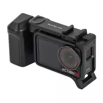 Sunnylife Magnetinis Greito Atleidimo Laikiklis, skirtas DJI Osmo Action 5 Pro / 4 / 3, juodas