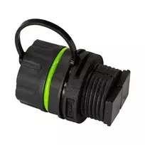 LOGILINK FA05SD1 lauko optinio pluošto SC duplex jungtis su dulkių dangteliu – multimode OM3/OM4, aqua (10 vnt. pakuotė)