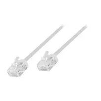 Logilink Patch Cable Cat.6A U/UTP Slim High-Flex, baltas, 7.5 m