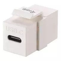 Equip Keystone Coupler USB 3.2 Gen 2 USB-C į USB-C, Moteris į Moterį, Baltas