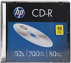 Verbatim HP CD-R 700MB 52x plonas dėklas 10 vnt.