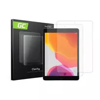 Green Cell GC Clarity apsauginis stiklas, skirtas iPad 7 10.2 (2019) – itin skaidri PET plėvelė, atspari įbrėžimams, be burbuliukų