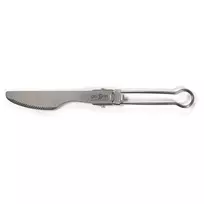 Origin Outdoors Titanium Minitrek puodas 450 ml su sulankstoma rankena ir dangčiu
