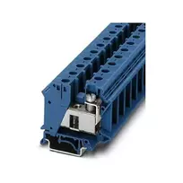Phoenix 3075731 UTI 35 BU montavimo gnybtas - mėlynas, 35 mm², 125 A, 1000 V, varžtinis sujungimas, tvirtinimas ant DIN bėgelio