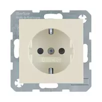 Berker 47238982 SCHUKO kištukinis lizdas su dangteliu, įleidžiamas, 16A 250V, baltas (RAL 9010)