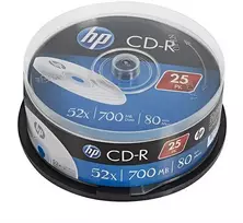 Verbatim HP CD-R 25 vnt. verpstėje – 700MB, 52x, AZO dažiklis