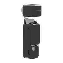 PULUZ PU894B 3-in-1 kietas dėklas DJI Osmo Pocket 3 – juodas EVA smūgiams atsparus laikymo maišelis su pritaikyta putų įdėkla, priedų kišenėmis ir rankos dirželiu