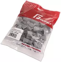 GETFORT GF-OS-RJ45-50 Pilki RJ45 jungčių gaubteliai, 50 vnt., apsauga nuo įtempimo Ethernet kabeliams