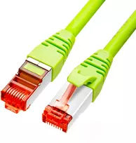 GETFORT Cat.6A S/FTP LSOH pataisos kabelis 3 m žalias