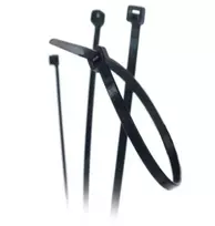 TRYTYT UV atsparūs juodi kabelių raiščiai 120x2,5 mm CV-120MW (100 vnt.)