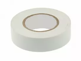REPERO 711E balta PVC elektros izoliacinė juosta 19 mm x 20 m