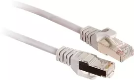GETFORT Cat.6 FTP Patch Laidas 0,5 m Pilkas RJ45 Gigabit Ethernet