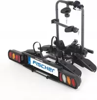Fischer ProlineEvo 2 dviračių laikiklis ant farko 2 dviračiams, 60 kg, sulankstomas, su LED apšvietimu