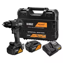 DEWALT DCD86MM2T-QW 18V XR bešepetėlis plaktukinis gręžtuvas-suktuvas su 2x4Ah baterijomis