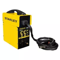 STANLEY MIG 120 suvirinimo aparatas – 100A Flux Core besielis MIG suvirintuvas, 230V, 4 pakopų galia, terminė apsauga