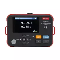 UNI-T UT677C baterijų vidinės varžos testeris su 3,5 colio TFT LCD, 4 laidų Kelvin matavimu, USB duomenų eksportu