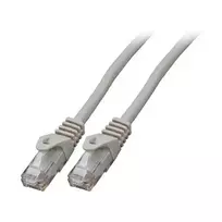EFB Elektronik RJ45 Patch Cable Cat.5e U/UTP LSZH CCA AWG24/7 pilka 1m
