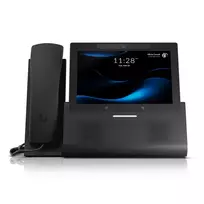 Ubiquiti UniFi Talk UTP-G3-Touch-Enterprise VoIP belaidis stalinis telefonas su jutikliniu ekranu, juodas, Wi-Fi