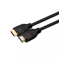 MicroConnect HDMI High Speed laidas su Ethernet, 3m CCS, auksuoti jungtys, juodas, 4K Ultra HD, 3D, ARC, HDCP