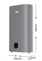 LI- LIN LIFVD1SMGY 80L universalus pilkas elektrinis vandens šildytuvas su Wi-Fi