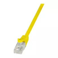 LogiLink Cat.5e U/UTP Patch Laidas, RJ45, 1,5 m, geltonas