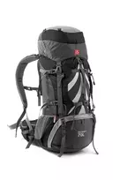 Naturehike 70L žygio kuprinė NH70B070-B juoda, su vidiniu rėmu ir lietaus užvalkalu