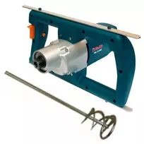 REBIR Mixer EM-1450E 1450W elektrinis maišytuvas su kintamu greičiu, minkštu paleidimu, M14 sriegiu, 140mm maksimalia maišykle, ergonomiška D formos rankena, dviguba izoliacija