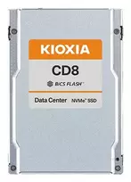Kioxia CD8-V 800GB U.2 NVMe PCIe 4.0 įmonės SSD (DWPD 3, SIE)