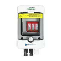 EMITER EM-1_DC pritvirtintas nuolatinės srovės hermetiškas IP65 skydas su Dehn 1000V 2 tipo viršįtampių iškrovikliu, 1x PV eilutė, 1x MPPT