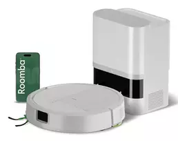 iRobot Roomba 115 Combo Robot Dulkių Siurblys su Automatinio Ištuštinimo Baze Balta | ITwork.lt