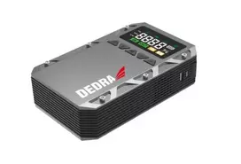 DEDRA Jump Starter Power Bank 12000 mAh LCD su oro kompresoriumi