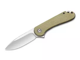 CIVIVI Elementum D2 Olive Micarta sulankstomas peilis C907S