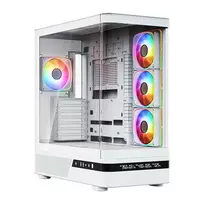 MODECOM Volcano AQ200 ARGB baltas Midi Tower korpusas
