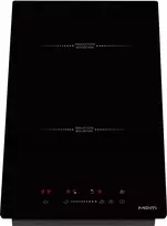 MPM MPM-30-IM-18 įmontuojama indukcinė kaitlentė 29 cm juoda 2 zonos jutiklinis valdymas