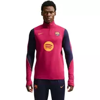 Nike FC Barcelona Strike vyrų futbolo marškinėliai bordo 621 S dydis